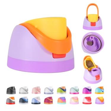 Imagem de Lcsmaokin Tampa de substituição para garrafa de água Owala Freesip, compatível com tampa e tampa Owala, para garrafas de 473 ml, 680 g, 947 ml, 1,134 g, tampa de substituição superior de garrafa de