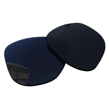 Imagem de Acefrog Lentes de reposição polarizadas de 1,5 mm para óculos de sol Oakley Frogskins OO9013, material atualizado, resistente a impactos - preto escuro polarizado - 1,5 mm