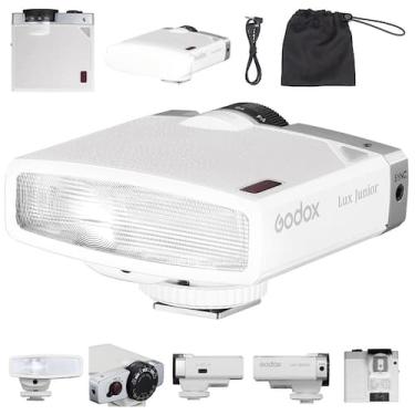 Imagem de Câmera Flash Godox Lux Junior Retro GN12 6000K200K Branco