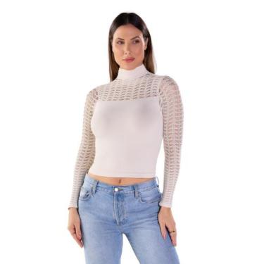 Imagem de Blusa Toscana - Ventuno Confecções, Bege avelã