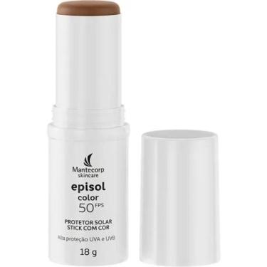 Imagem de Protetor Solar Episol Color Stick FPS 50 Médio