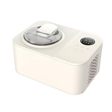 Imagem de Máquina de Raspadinha Máquina de Sorvete Doméstica Pequena Refrigeração Automática Cone Fabricante Picolé Visor LCD 1200ML Grande Capacidade Faz Sorvete Cremoso