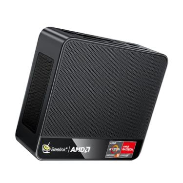 Imagem de Beelink Mini PC SER5 Mini Pc Ryzen 5 5560U 6C 12T (2.3~4.0GHz) 16GB RAM 500GB NVME SSD/WiFi 6/BT 5.2/Typc 3.0+2*HDMI 4K @ 60Hz Saída de tela 3, suporta HDD/SSD de 2,5 polegadas