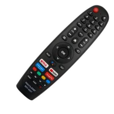 Imagem de Controle Remoto SMART compatível com Tv MULTILASER- MODELO-9207 / LE-7