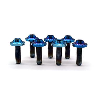 Imagem de Parafusos de montagem de discos de freio dianteiro Arashi para Honda CBR600RR 2003-2022, CBR1000RR 2004-2016, CBR929RR 2000-2001, CBR954RR 2002-2003 Parafusos Torx cônicos de titânio M6x20 azul 12