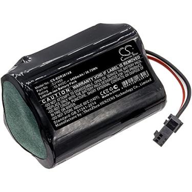 Imagem de 3400mAh Bateria de substituição a vácuo para D36A,D36B,D36C,D36E,DA60,DA611,DB35,Deebot Slim 1,Deebot Slim 10,Deebot Slim 2,TCR360
