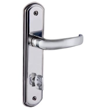 Imagem de Fechadura Banheiro Espelho Cromado Orion Anatomic Aliança