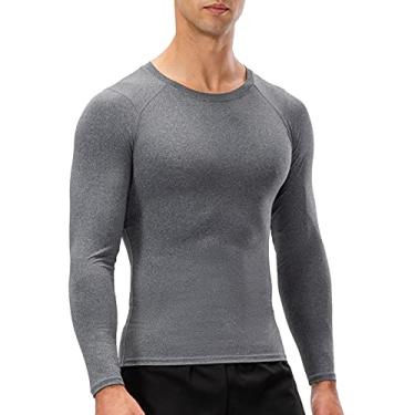 Imagem de Camiseta Espova Masculina de Manga Comprida Com Gola Red Elástica E Slim Fitness