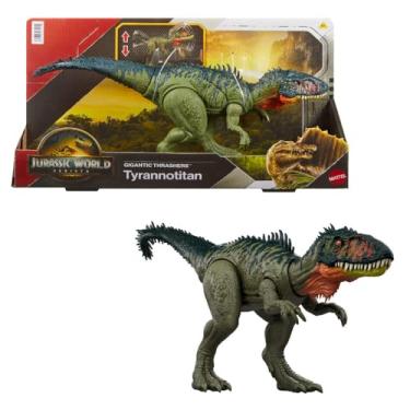 Imagem de Jurassic World Dinossauro de Brinquedo Rebirth Rastreadore Gigantes Tyrannotitan para crianças a partir de 4 anos
