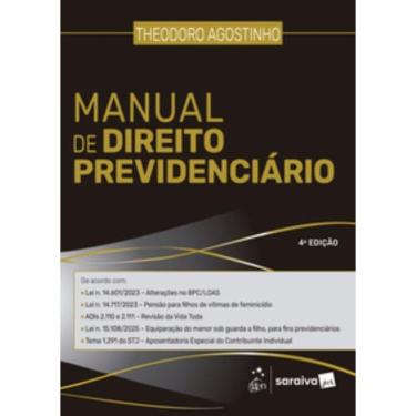 Imagem de Manual De Direito Previdenciário - 4ª Edição 2026
