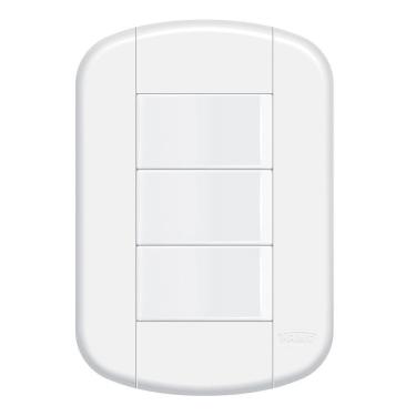 Imagem de Interruptor Triplo Fame - 3912 Blanc