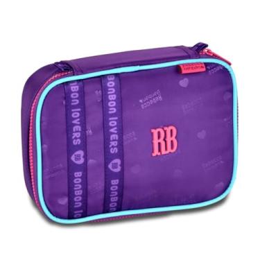 Imagem de Estojo Box Rebeca Bonbon Urban Mix Organizador Espaçoso (Roxo)