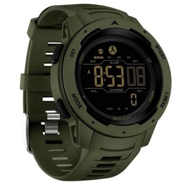 Imagem de Relógio Digital Masculino Esportivo Tela Led A Prova D´Agua