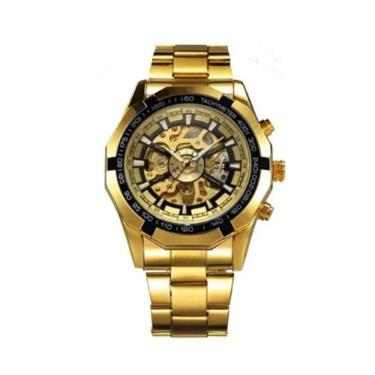 Imagem de Relógio De Pulso Luminoso Esqueleto Moderno De Qualidade