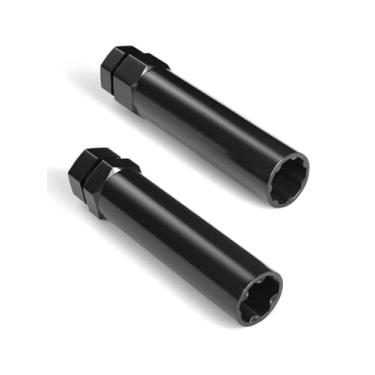 Imagem de AUTOPTIM Chave De Soquete Para Porca Roda Estriada 6 E 7 Polegadas, Kit Ferramentas Trava Reposição Fácil Instalação Remoção Pontos, Porcas Rodas, Afinador Acionamento (Pacote Com 2)