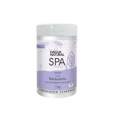 Imagem de Creme Massagem Corpo Hidrata Spa Lavanda 1Kg Dagua Natural