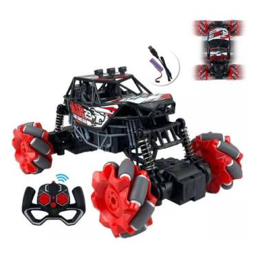 Imagem de Carrinho Controle Remoto Jipe Recarregavel Roda 360 Off Road - NoBrand