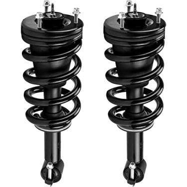 Imagem de KAC Amortecedores dianteiros e conjunto de suporte com molas helicoidais, número OE 239112 Substituição completa da suspensão dos amortecedores para Sierra 1500 Limited 2019, Sierra 1500 2014-2018,