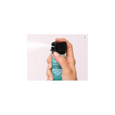 Imagem de Defende Spray de Defesa Pessoal, Verde, 50g, Jato em Névoa com Alcance de 2,5m, Sistema de Segurança FLIP-TOP, Certificado pelo Exército e Anvisa