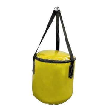 Imagem de Aymzbd Saco de boxe suspenso, saco de pancada multiuso, equipamento de treinamento esportivo para, Amarelo
