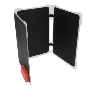 Imagem de Jiawu Painel Solar de Silicone Monocristalino Dobrável de Dupla Face Resistente Ao Envelhecimento 30W para Camping