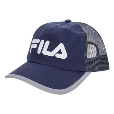Imagem de Boné Fila Trucker Aba Curva Strapback Performance-Unissex