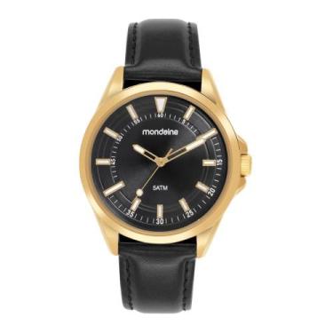 Imagem de Relogio Mondaine Masculino Ref: 83528gpmvdh1 Casual Dourado