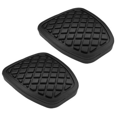 Imagem de SWQS Capa de borracha para pedal de embreagem de freio para Subaru Forester Impreza Legacy Outback, capas de pedal de carro antiderrapante substituição 36015GA110, acessórios de carro de desempenho