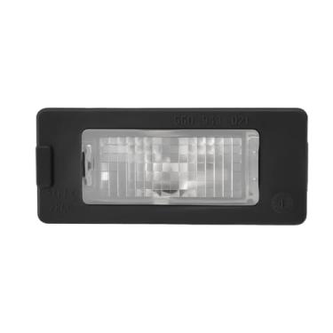 Imagem de eMagTech Luz de placa de carro traseira 1K9943021 5N0943021 5N0943021A 5N0943021B compatível com Skoda Octavia Mk3 5E5 Estate 2013-2017