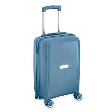 Imagem de Mala de Bordo Compacta 34L Azul – Executiva, Resistente e com Cadeado para Viagens