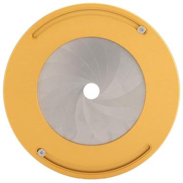 Imagem de Luqeeg Ferramenta de Desenho de Círculo Ajustável de Metal Régua Profissional para Design, Desenho, Escritório, Conveniente para Transportar, Material de Aço Inoxidável, Cor Dourada