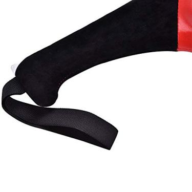 Imagem de Ymiko Almofada de Treinamento de Artes Marciais para Kickboxing, karatê e Taekwondo, Prática de Chute Alto e Baixo, Esponja Macia de PU Vermelha (Vermelho)