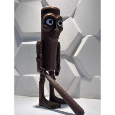 Imagem de Tung Tung Tung Tung Sahur, Articulado Brinquedo, Presente,Brainrot, Cr