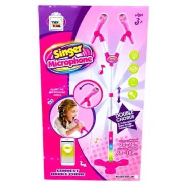 Imagem de Microfone Karaoke Para Crianças Com Suporte Ajustável - GBG STORE