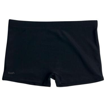 Imagem de Sunga Boxer Lisa Mash Masculina, Preto, P