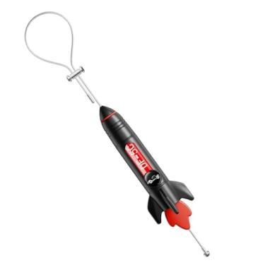 Imagem de Pulseira De Aterramento Anti Estática Para Carros | Electrostática com Arame em Formato de Foguete 3D | Faixa Anti Estático Ajustável Para Carro - Para Condução Segura De Veículos Como Caminhão SUV E