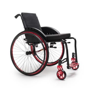 Imagem de Cadeira de Rodas Monobloco em Alumínio M2 Max Moving Tam 40 Dellamed, 