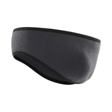 Imagem de Protetor De Orelha Unissex Em Fleece Polar, Faixa De Cabeça Para Inver