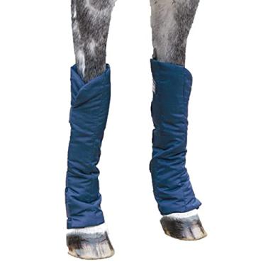 Imagem de Shires Travel Sure Economy Travelling Boots: azul marinho: pônei