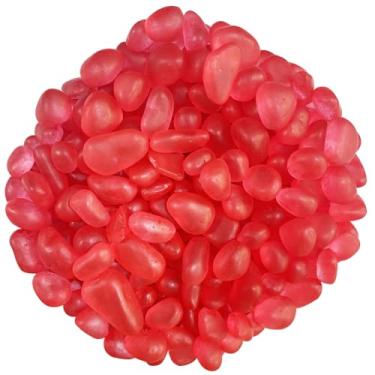 Imagem de Amocytec 400 g melancia vermelho aquário pedras de vidro seixos peixes tartaruga tanques decorações aquário cascalho tanque de peixes, pedras de vidro, pedras, pedras, pedras, pedras, pedras, seixos