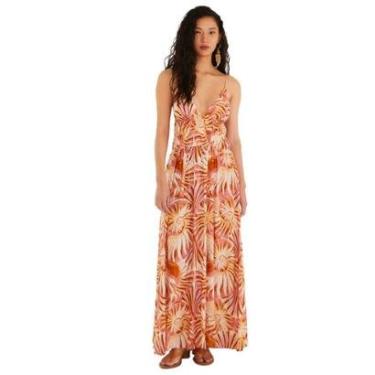 Imagem de Vestido Longo Farm Rio Alça Mar de Concha-Feminino