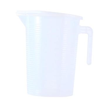 Imagem de Baoblaze Copo medidor multifuncional com tampa, jarra medidora de líquidos, utensílio de cozinha doméstico para misturar líquidos, sucos e receitas de, 5000ml