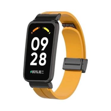Imagem de Pulseira Magnética De Silicone Para Xiaomi Mi Band 9/8 Redmi Band 2 3 