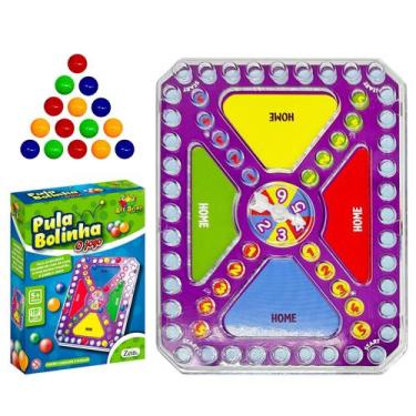 Imagem de Pula Bolinha Jogo De Tabuleiro Pop Hop Para Crianças Divertido E Color