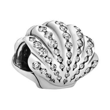 Imagem de Charms De Coração, Pássaro, Borboleta E Flor Em Prata 925 Para DIY, Pé