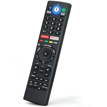 Imagem de Controle remoto de substituição por voz para TVs Sony Bravia, compatível com todas as Smart TVs Sony 4K UHD LED LCD HD, fácil pesquisa por voz com emparelhamento rápido, controlador de TV de sinal