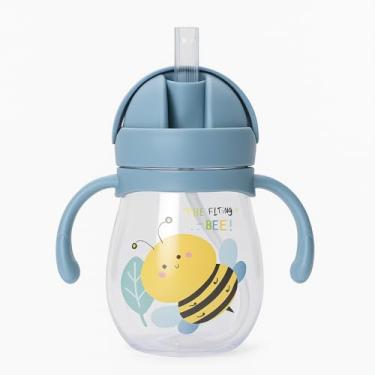 Imagem de Garrafa Squeeze Copo Infantil Antivazamento com Alças Ergonômicas Treinamento para Criança Baby Bebê 350ML