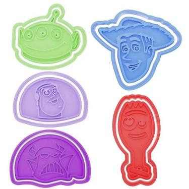 Imagem de Cortador Biscoito Molde Forma TOY STORY Marcador Carimbo Pasta America