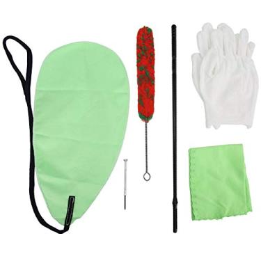 Imagem de RiToEasysports Kit de Limpeza de Flauta, Conjunto de Cuidados Com Flauta, Cotonete, Luva, Chaves de Fenda, Kit de Escova de Haste para Músicos e Estudantes