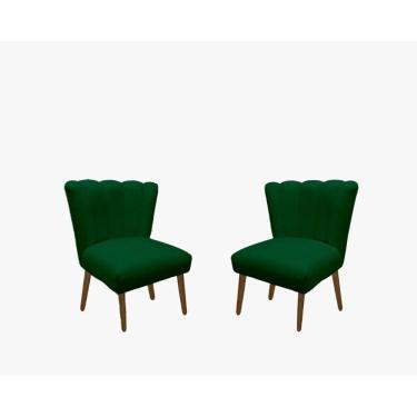 Imagem de 02 Cadeira Pétala Flor Para Sala de estar Penteadeira